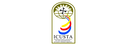 Logotipo del International Council of the Universities of St. Thomas Aquinas ICUSTA
